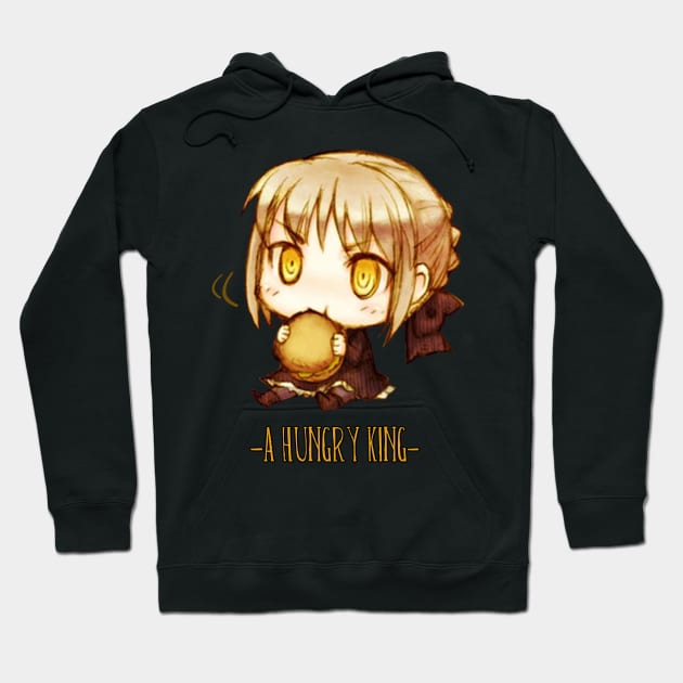 Saber alter- hamburger Hoodie by xEmiya